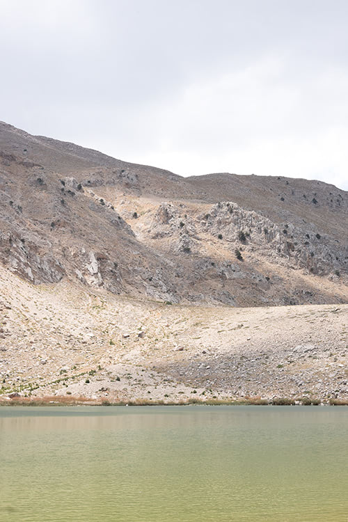 Blick auf den gründen See